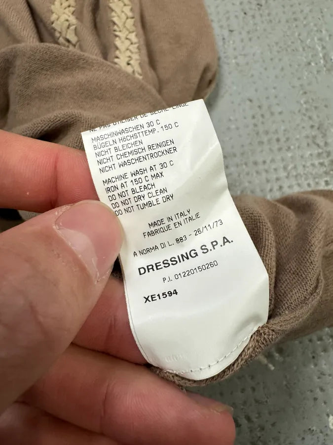 2000s Roberto Cavalli Brown Leather Laced Longsleeves (M/L) sCpPaDe 10