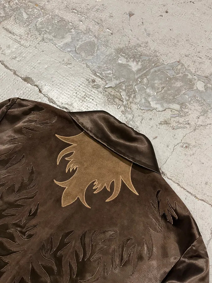 2000s Roberto Cavalli Brown Royal Jacket UyiATmq 7