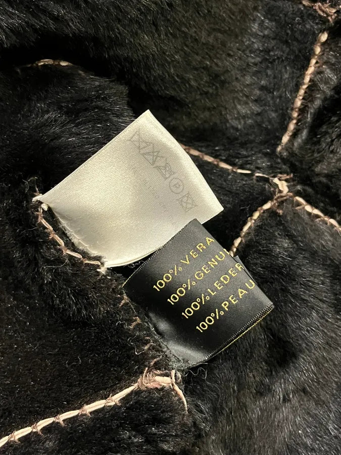 2000s Roberto Cavalli Brown Shearling Jacket CDAcIXE 10