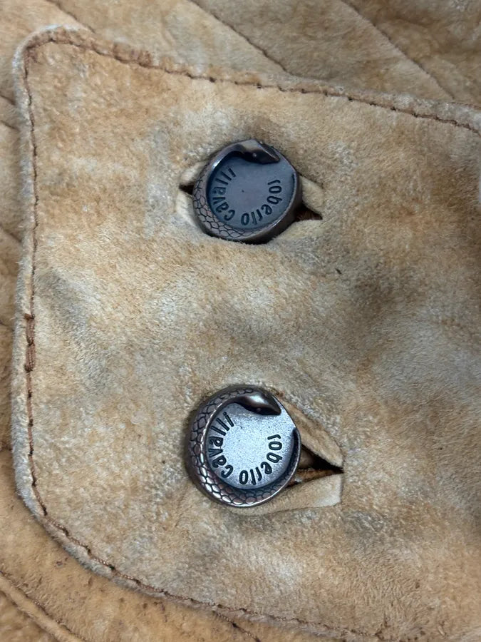 2000s Roberto Cavalli Camel Premium Shearling Jacket XxBTtbh 7