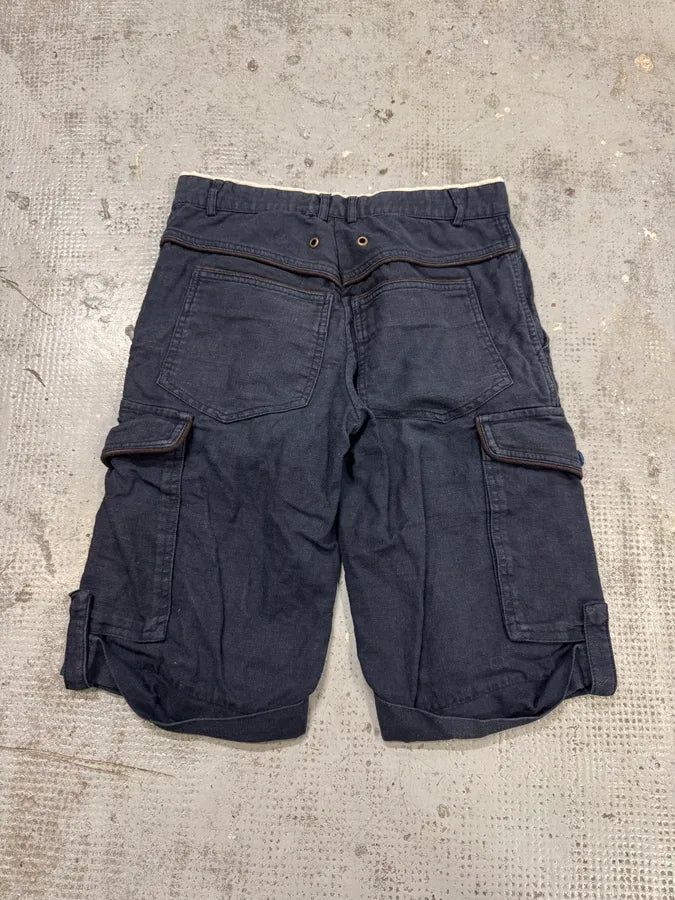 2000s Roberto Cavalli Cargo Navy Short hntzLRf 5