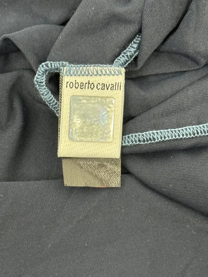 2000s Roberto Cavalli Cheetah Navy Longsleeves ENgINPl 9