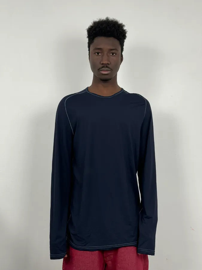 2000s Roberto Cavalli Cheetah Navy Longsleeves ENgINPl 1