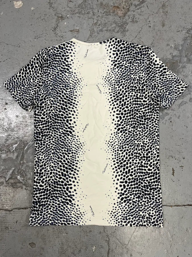 2000s Roberto Cavalli Cheetah White T-Shirt LmJeORi 4