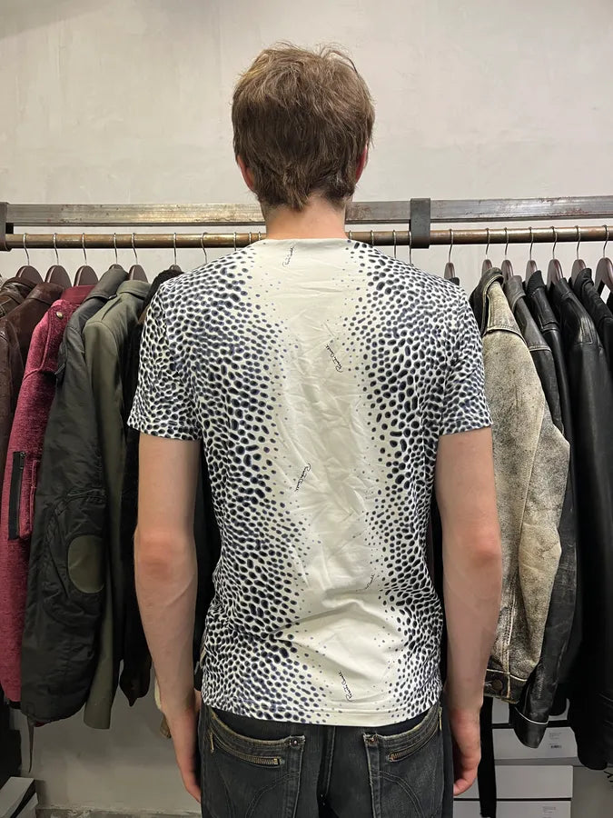 2000s Roberto Cavalli Cheetah White T-Shirt LmJeORi 2