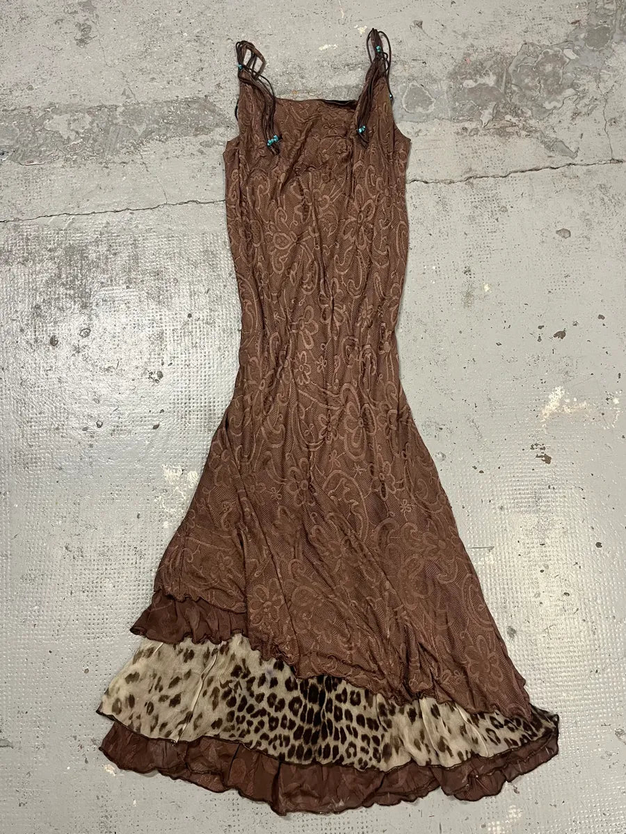roberto cavalli 2000s dress 00s Throwback: Roberto Cavalli Spring 2001 Ready-to-Wear : r/whatthefrockk
