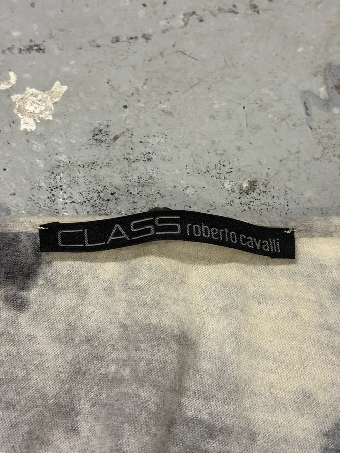 2000s Roberto Cavalli Cloud Abstract Cardigan IcJiNxQ 8