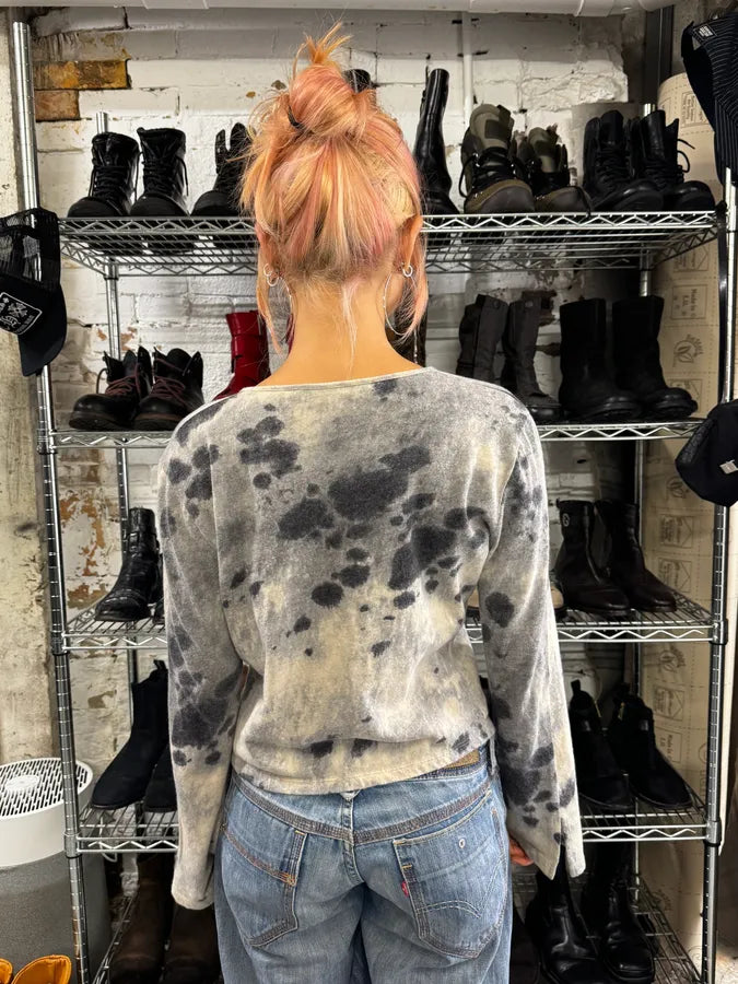 2000s Roberto Cavalli Cloud Abstract Cardigan IcJiNxQ 2