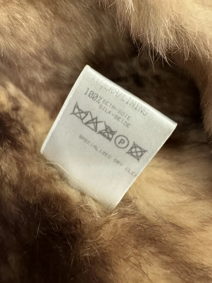 2000s Roberto Cavalli Deconstructed Leopard Magma Exploration Fur Jacket (M/L) gYeFBVs 5