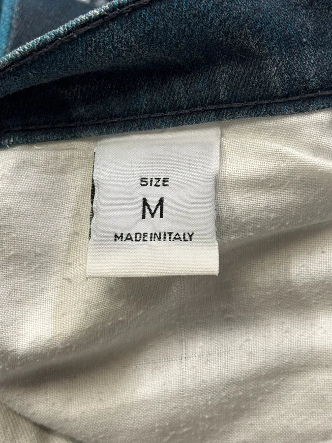 FW1999 Roberto Cavalli Deep Blue Flowers Pants qSoAsfE 9