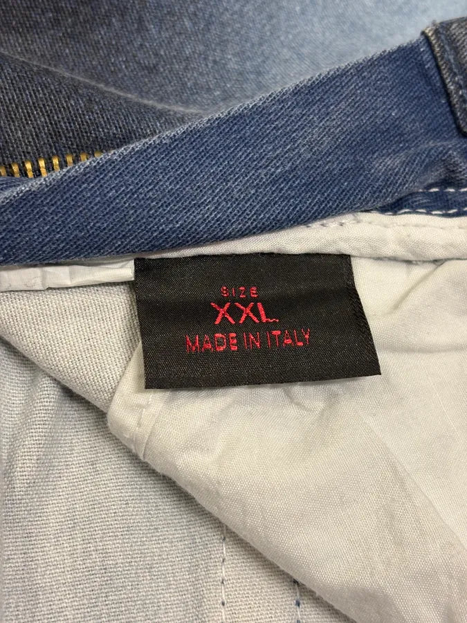 2000s Roberto Cavalli Deep Ocean Blue Gradient Pants gHTxhHi 9