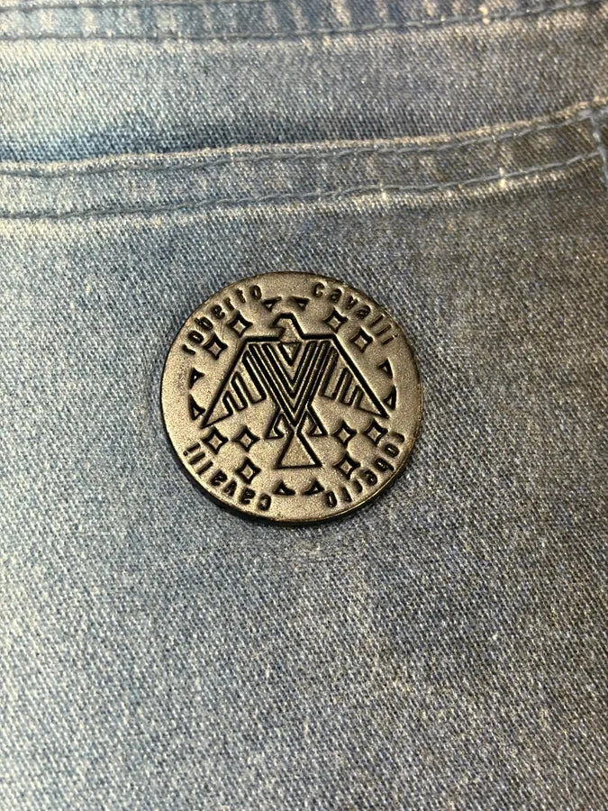 2000s Roberto Cavalli Deep Ocean Blue Gradient Pants gHTxhHi 7