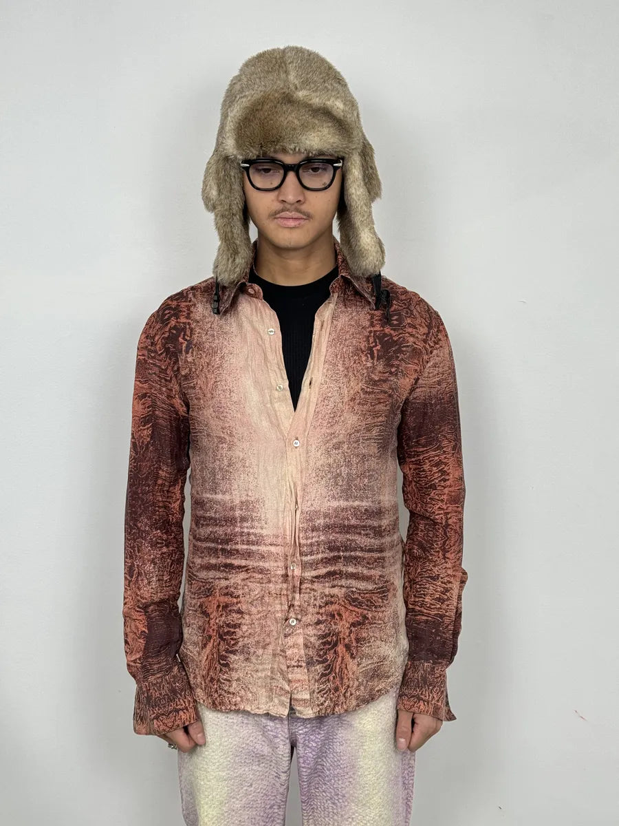 2000s Roberto Cavalli Earth Brown Shirt GFbsesS 1