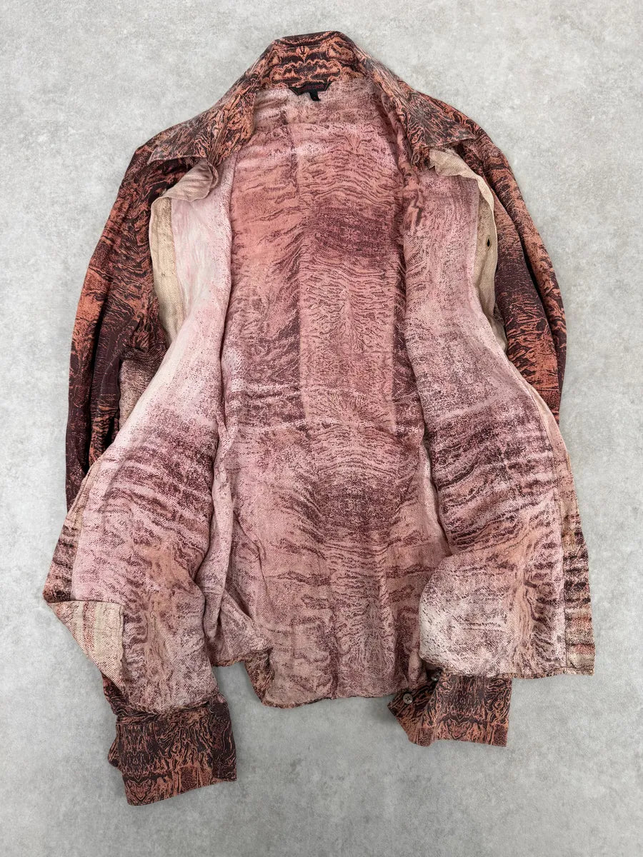 2000s Roberto Cavalli Earth Brown Shirt GFbsesS 4