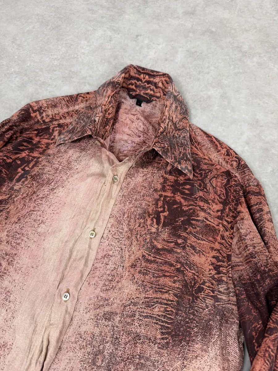 2000s Roberto Cavalli Earth Brown Shirt GFbsesS 5