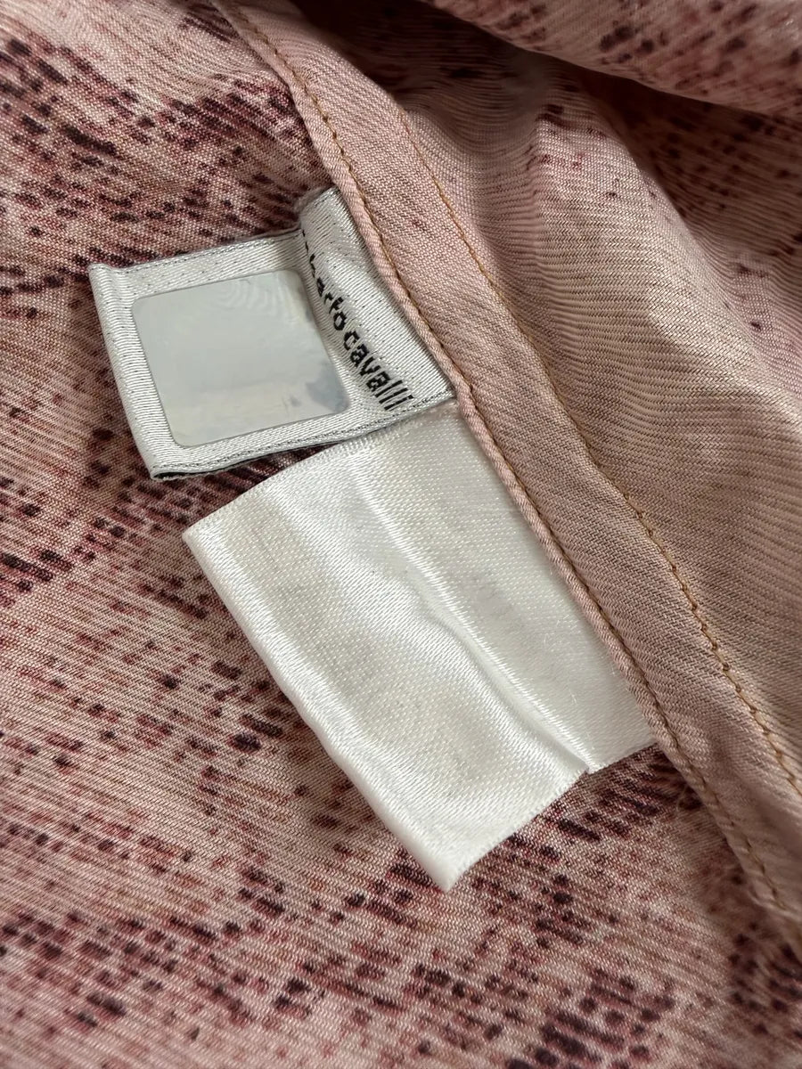 2000s Roberto Cavalli Earth Brown Shirt GFbsesS 8