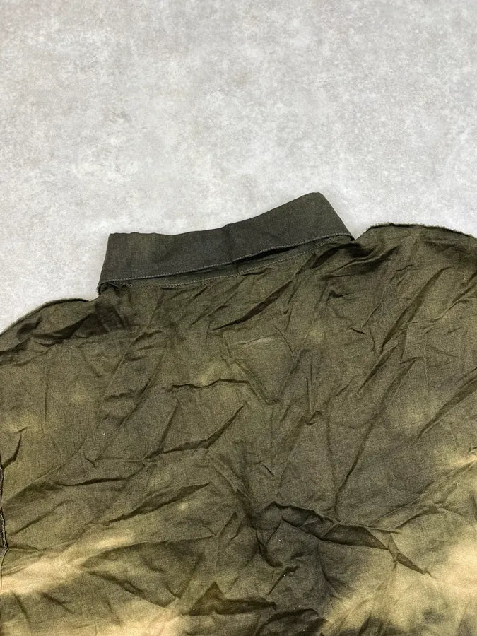 2000s Roberto Cavalli Faded Sunset Khaki Shirt uYlYXOq 7