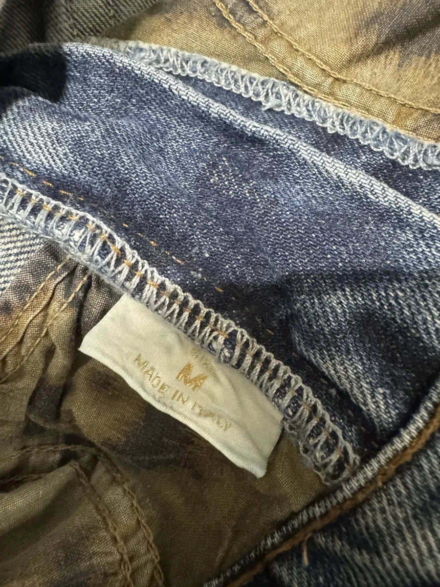 2000s Roberto Cavalli Flared Leopard Cowboy Jeans (XS) 5