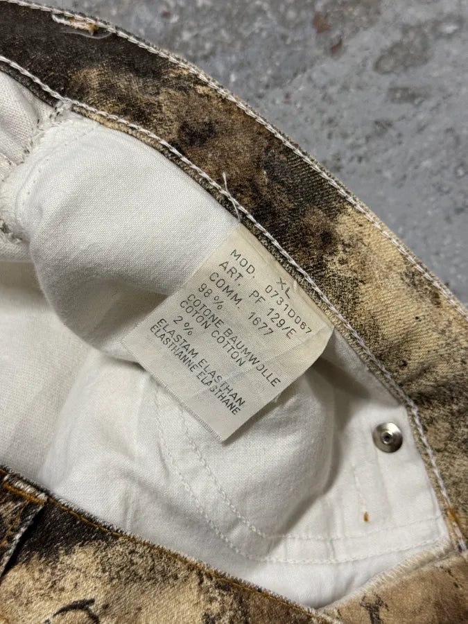 2000s Roberto Cavalli Flowers Apocaliptic Pants KBDZECH 6