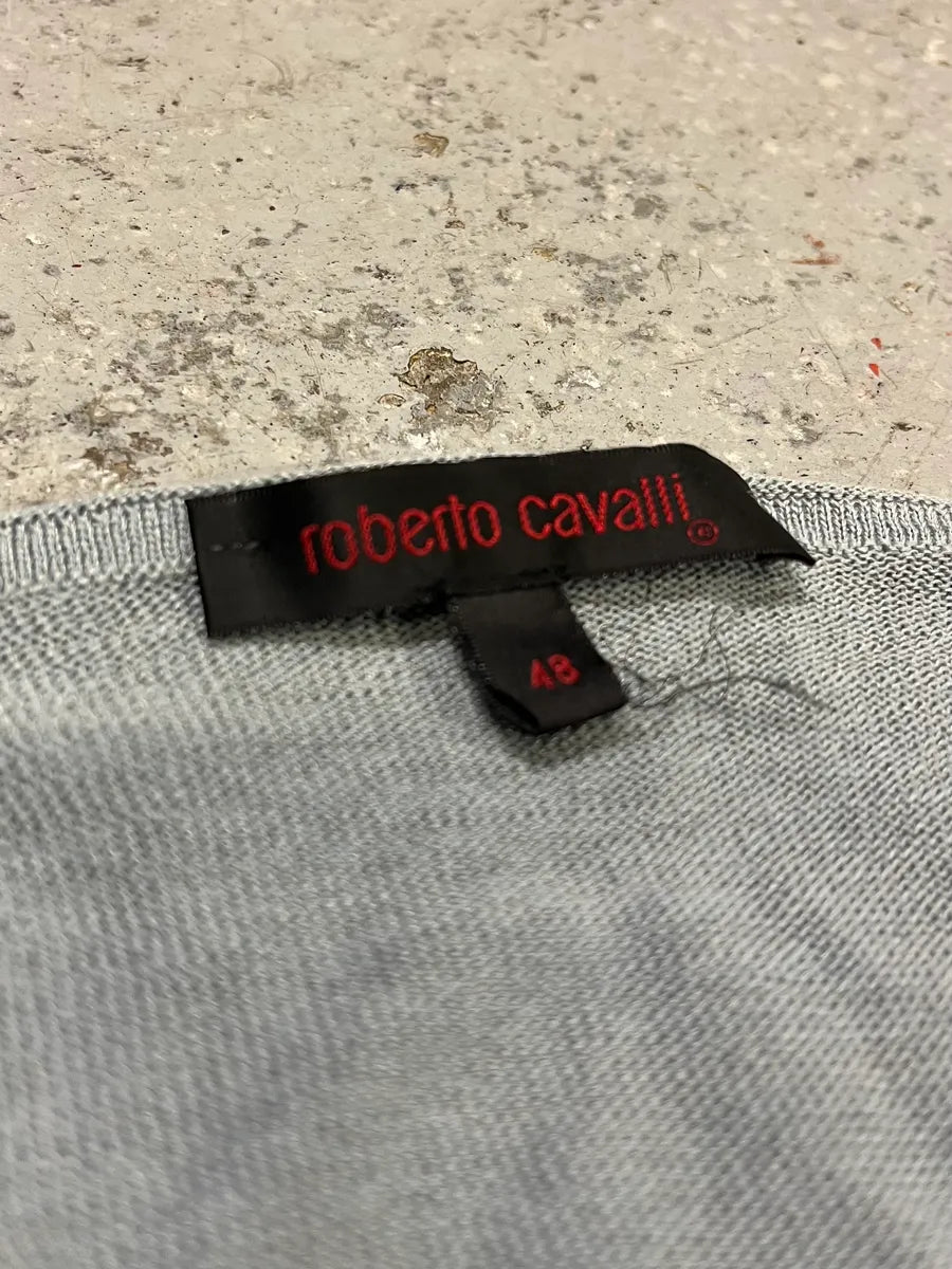 2000s Roberto Cavalli Flowers Sweater yeFenNm 6