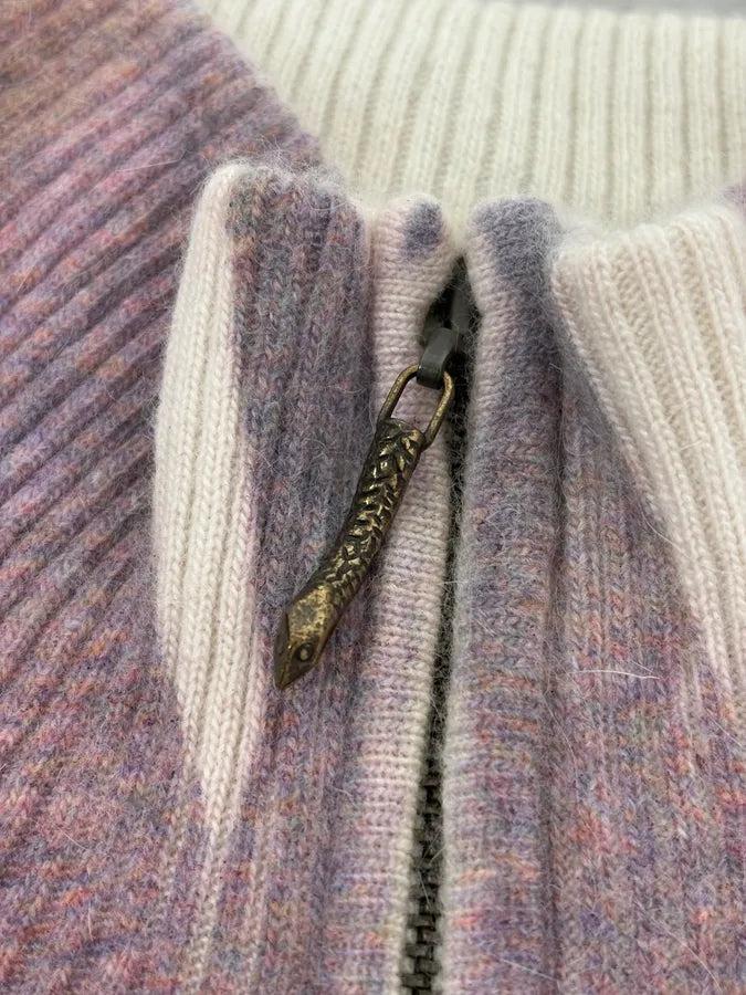 2000s Roberto Cavalli Forest Lake Zip Sweater qirlGnf 8