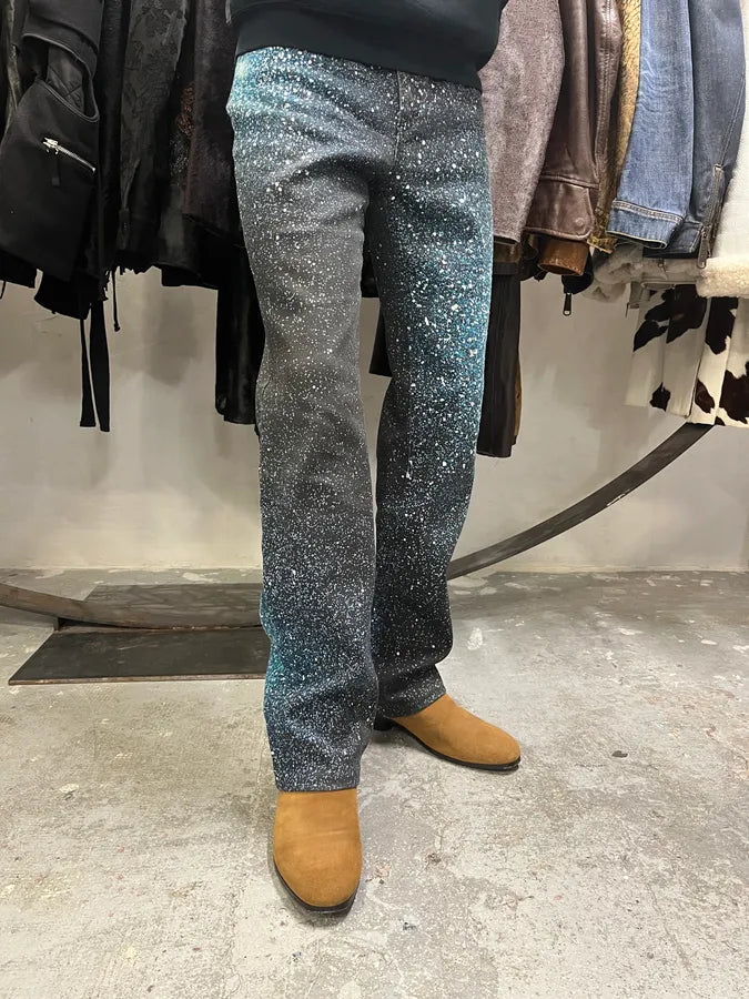 2000s Roberto Cavalli Galaxy Blue Pants wmNiQoE 2