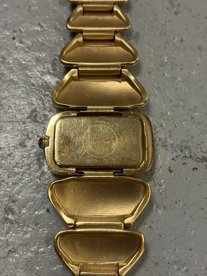 2000s Roberto Cavalli Gold Chunky Link Snake Watch ssumYQl 4
