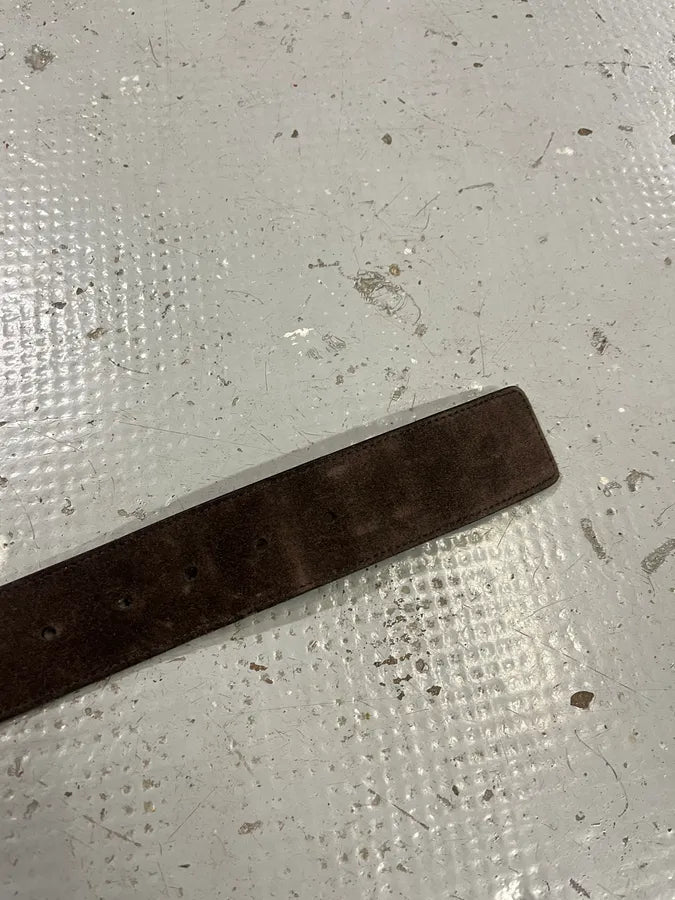 2000s Roberto Cavalli Golden Cobra Brown Leather Belt jkVAAuo 6