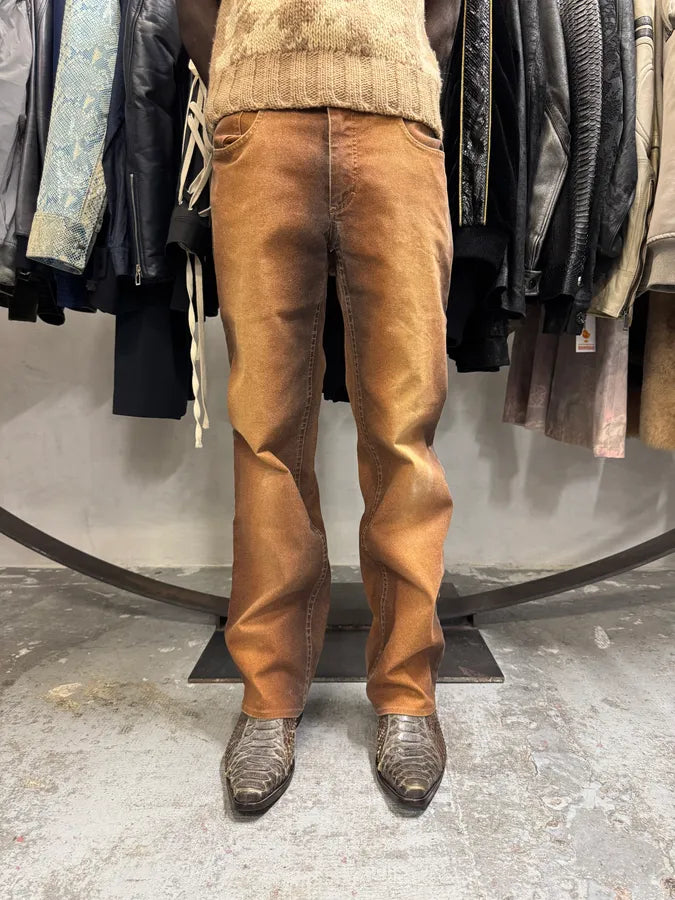 2000s Roberto Cavalli Gradient Bronze Pants JzRgGDD 1