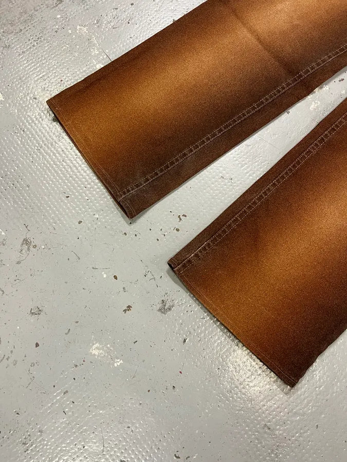 2000s Roberto Cavalli Gradient Bronze Pants JzRgGDD 6