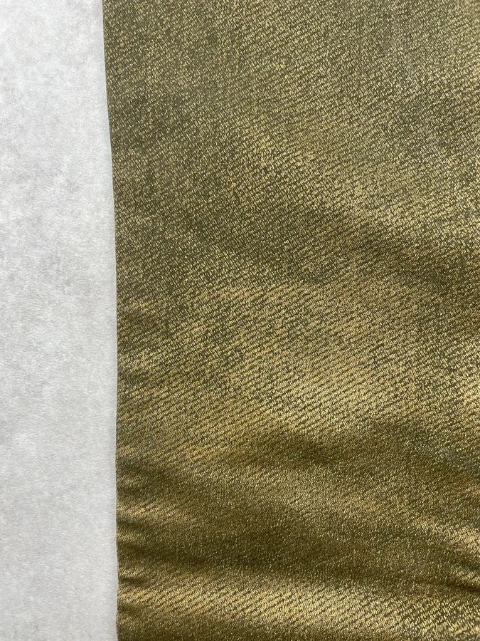 2000s Roberto Cavalli Green & Gold Shiny Overprint Pants POGvhwt 8