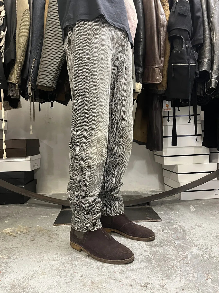 2000s Roberto Cavalli Grey Faded Pants xqNUiLl 2