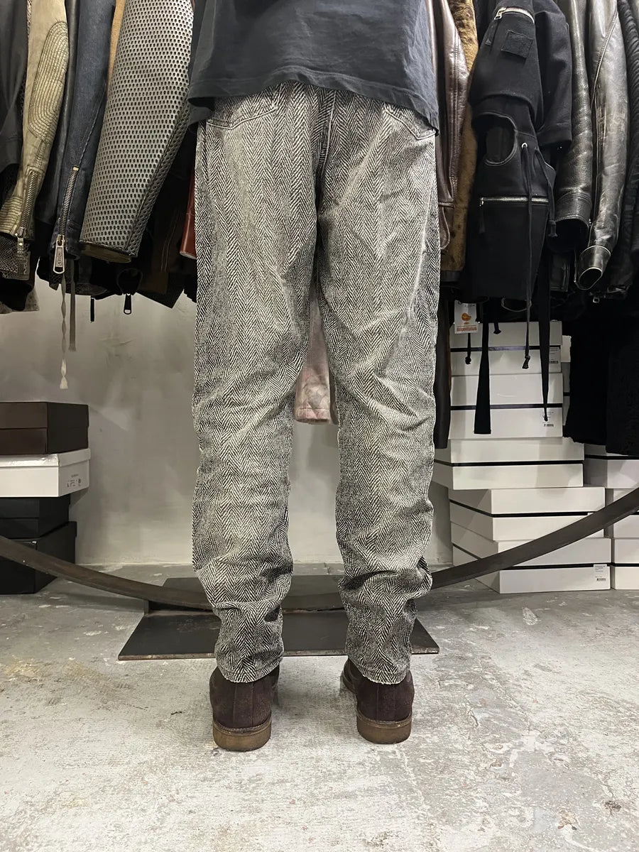 2000s Roberto Cavalli Grey Faded Pants xqNUiLl 3