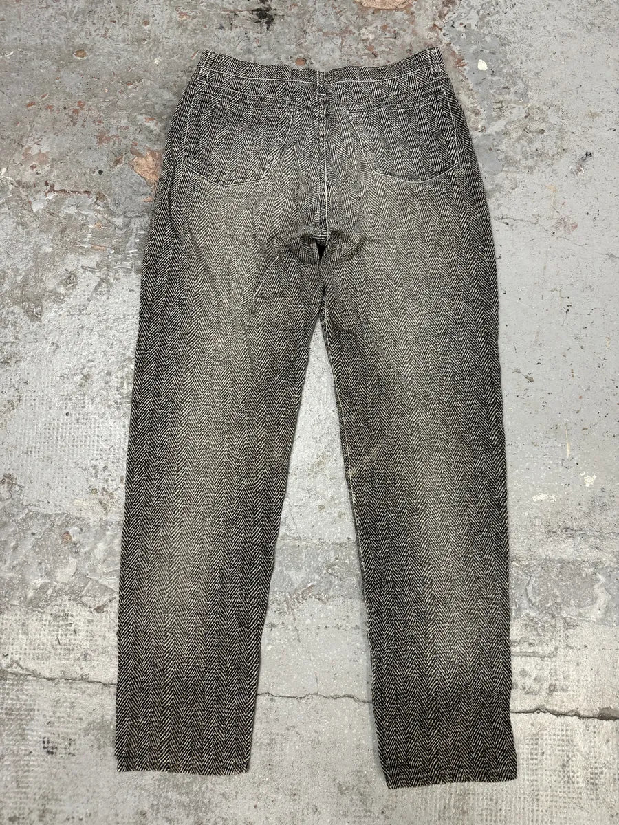 2000s Roberto Cavalli Grey Faded Pants xqNUiLl 4