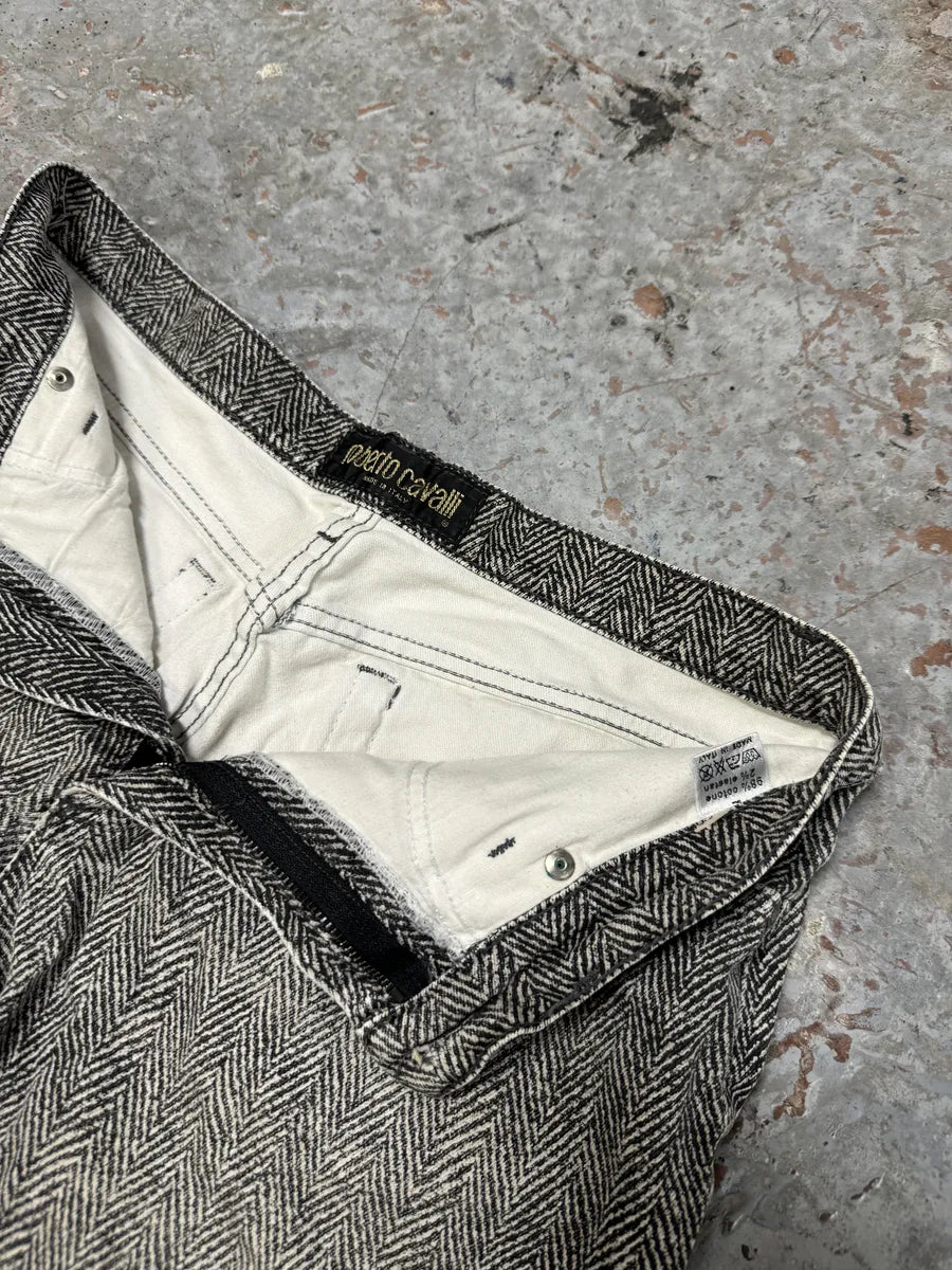 2000s Roberto Cavalli Grey Faded Pants xqNUiLl 6