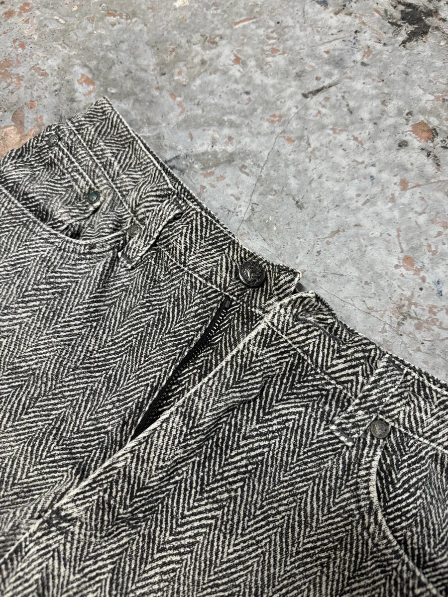 2000s Roberto Cavalli Grey Faded Pants xqNUiLl 7