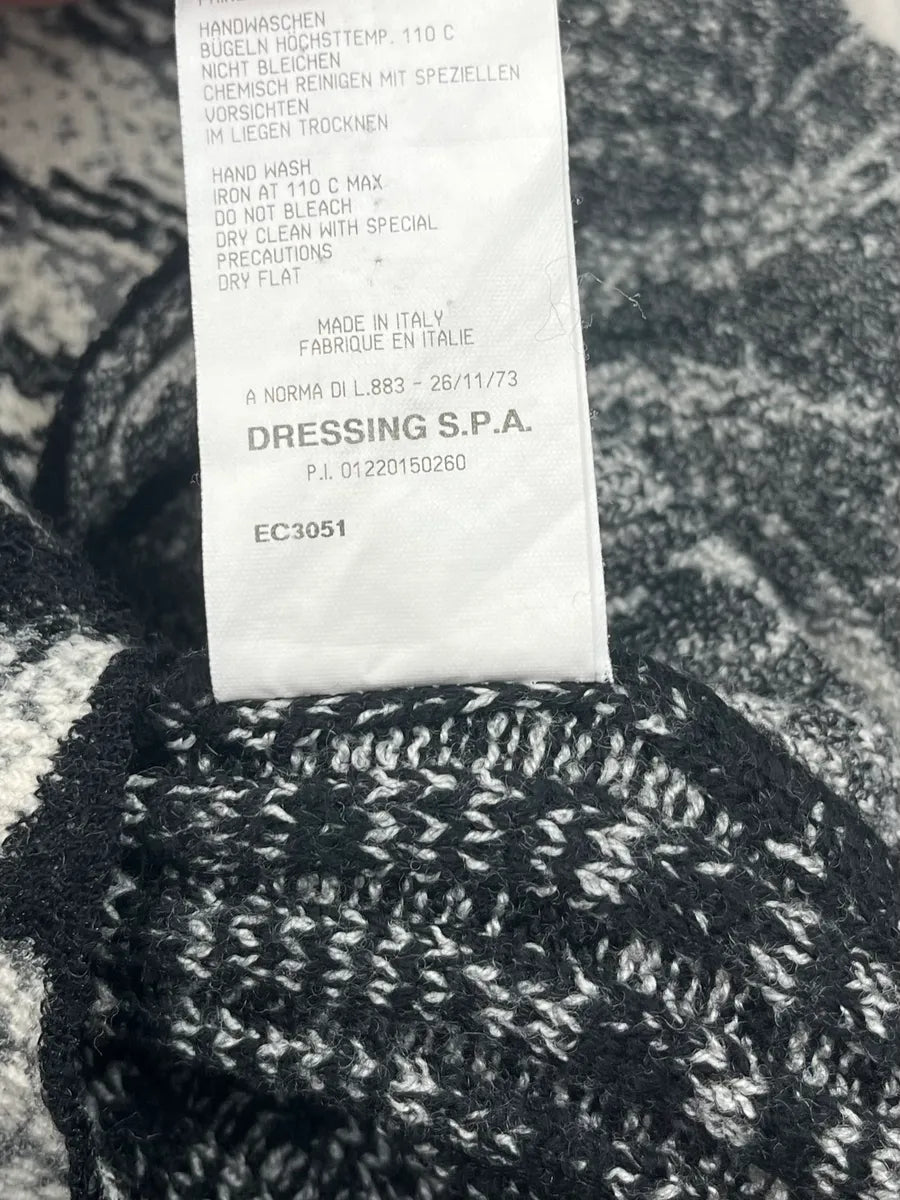 2000s Roberto Cavalli Grey Wool Hallucination Manga Sweater  iVsxBzv 6