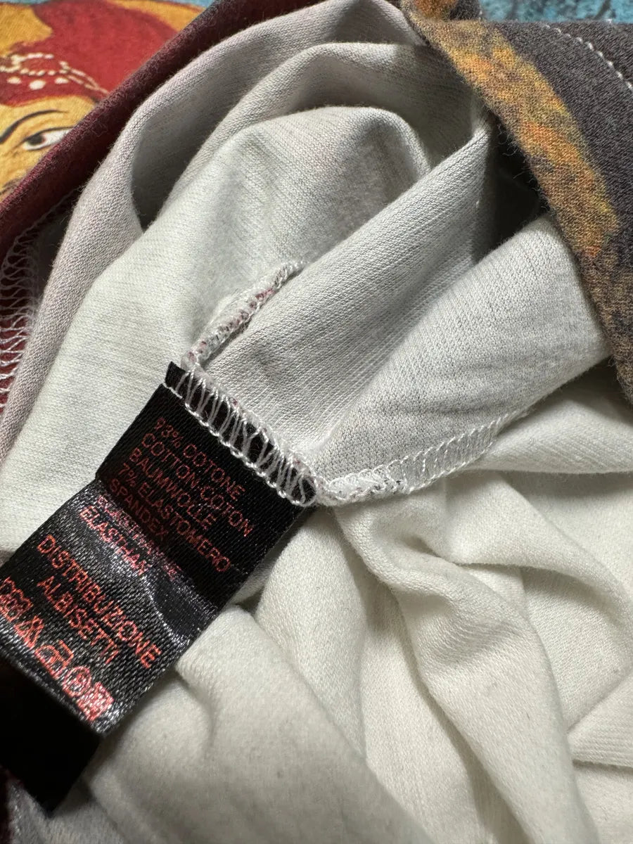 2000s Roberto Cavalli Kamasutra Naked White Longsleeve Top (M/L) 7