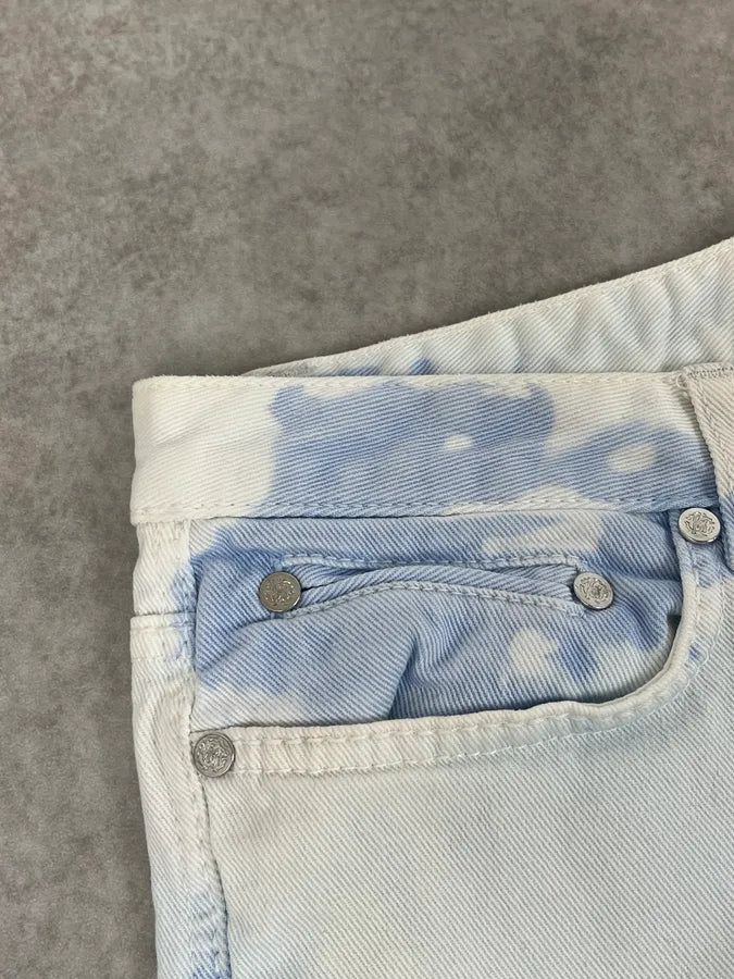 2010s Roberto Cavalli Leaves Tribal White Pants hGPHQeS 9