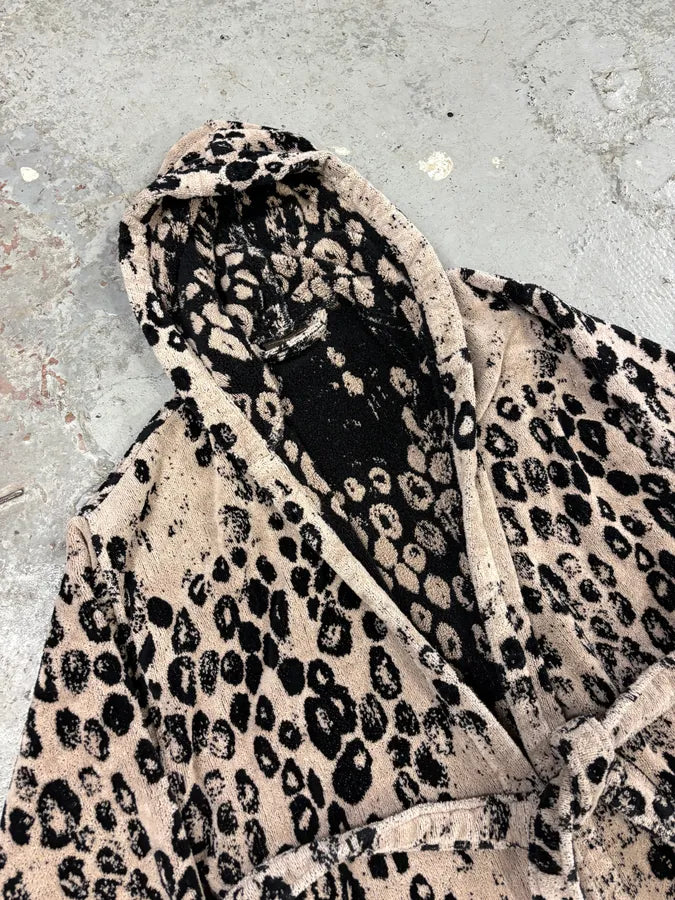 2000s Roberto Cavalli Leopard Beige Bathrobe  QAIafAL 4