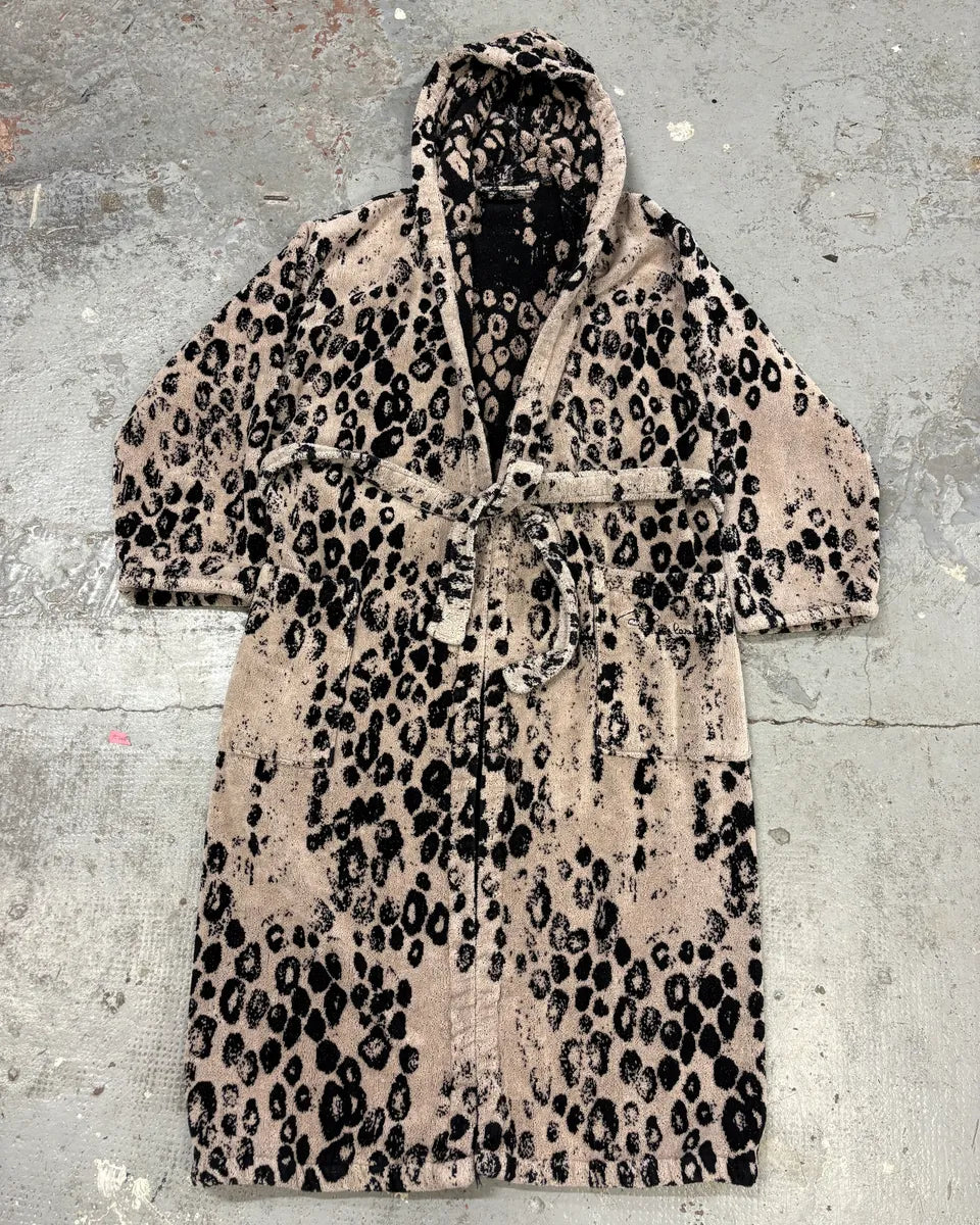 2000s Roberto Cavalli Leopard Beige Bathrobe  QAIafAL 2