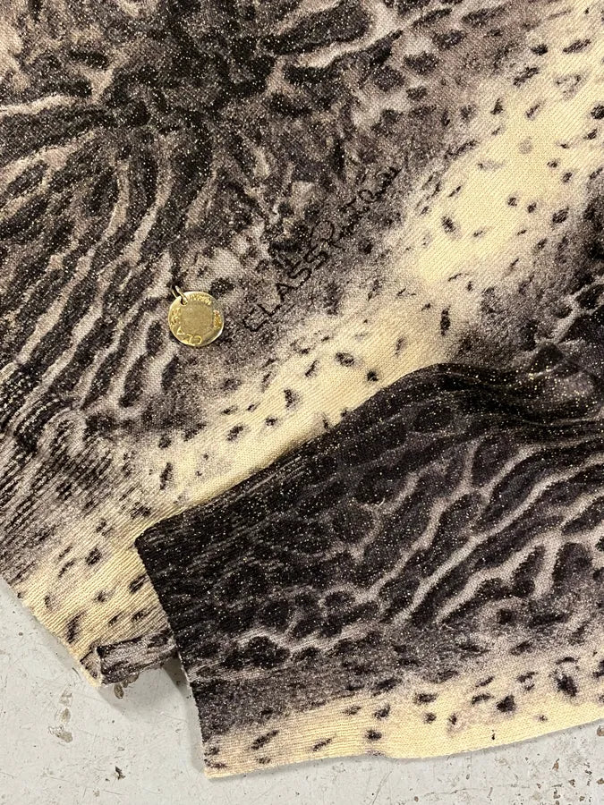 2000s Roberto Cavalli Leopard Beige Cardigan ldSUbNT 8