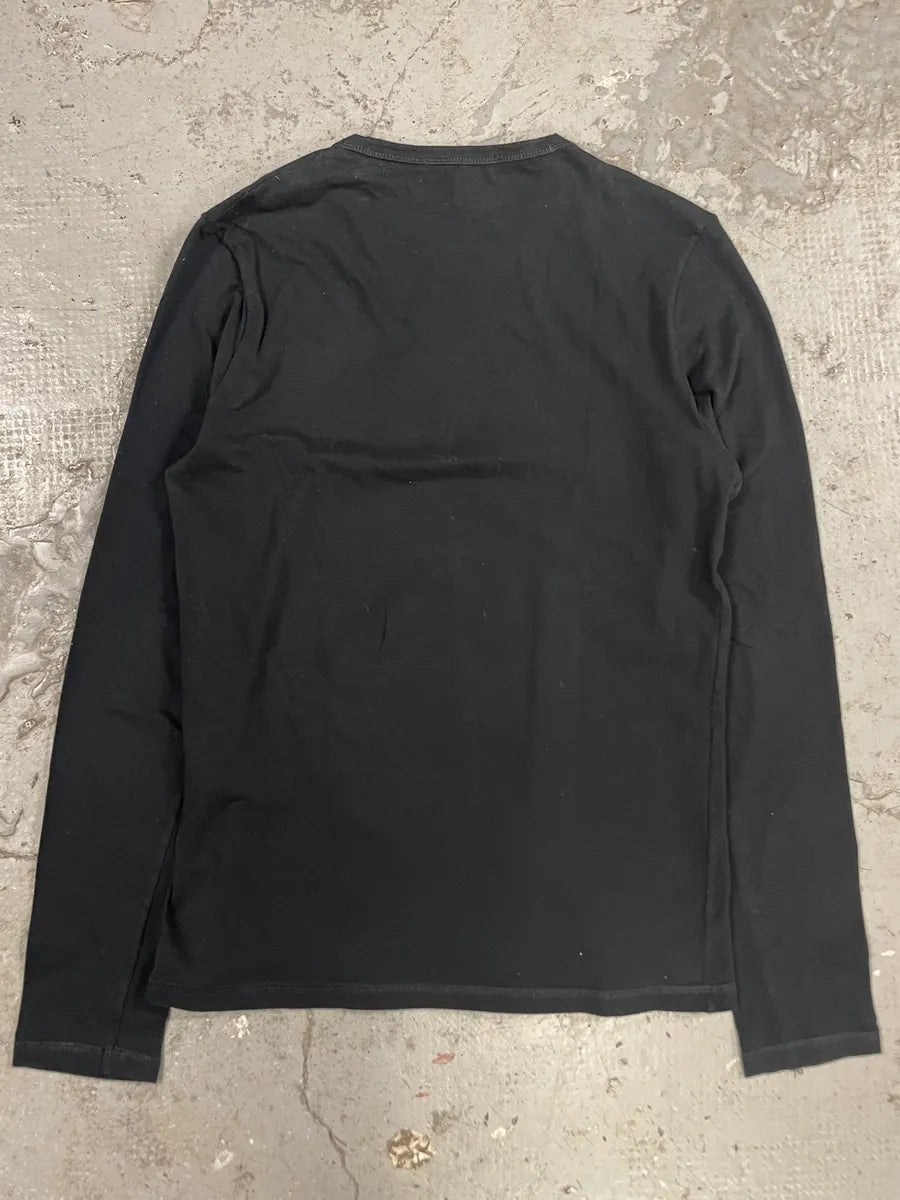 2000s Roberto Cavalli Leopard Chair Longsleeves (S) 4