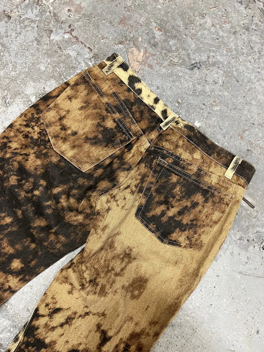 2000s Roberto Cavalli Leopard Explosion Savage Pants (XS/S) 10