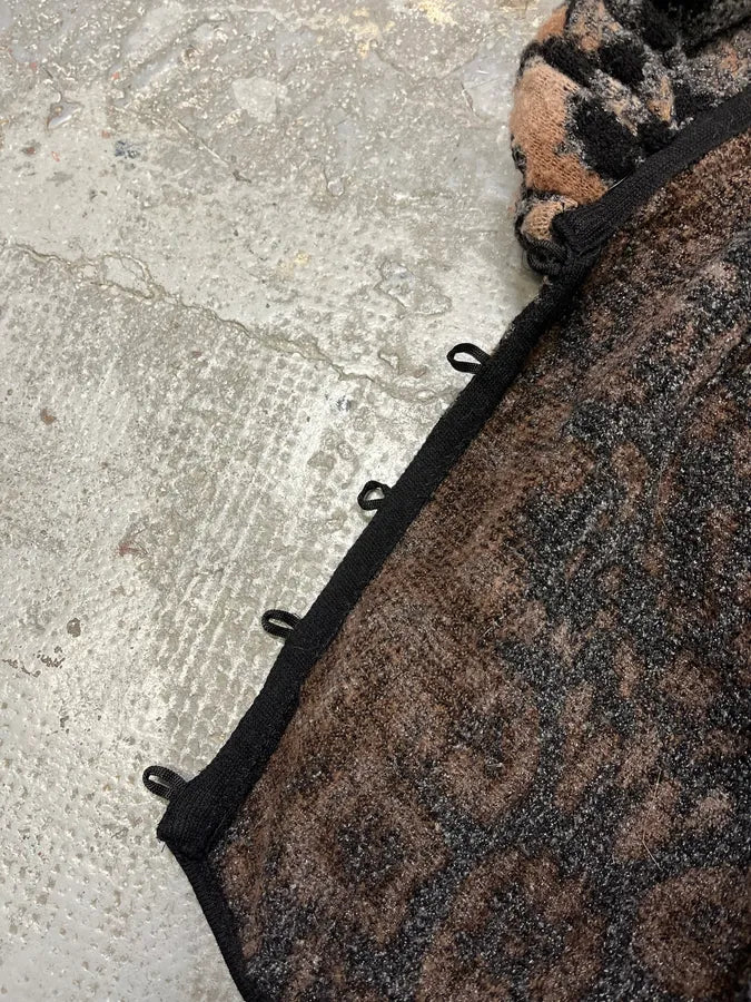 2000s Roberto Cavalli Leopard Fleece Cardigan (M/L) tOEuBlA 12