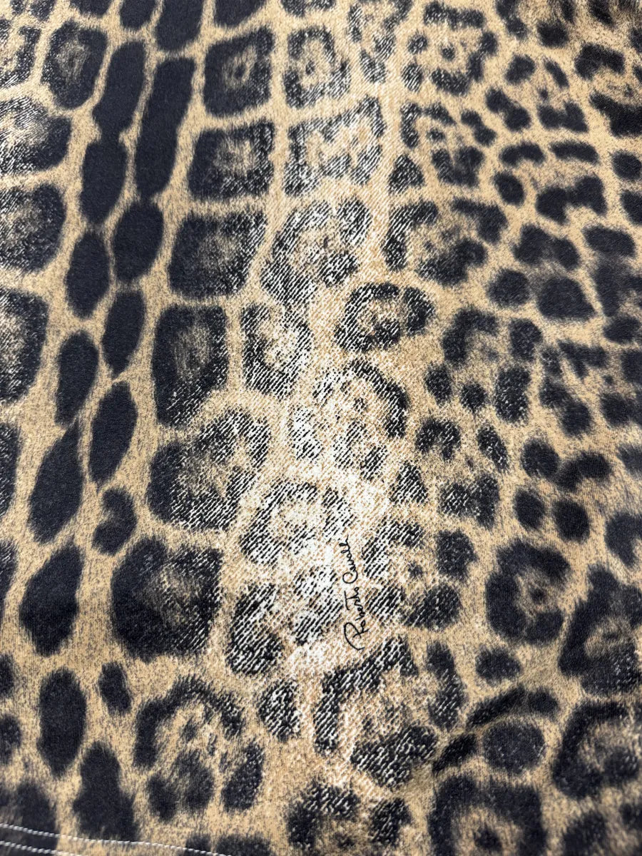 2000s Roberto Cavalli Leopard Print Longsleeves (S) RkIQhOW 6