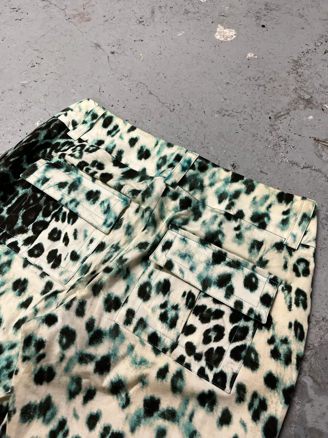 2000s Roberto Cavalli Leopard Print Madness Cozy Pants wDWrvSd 6