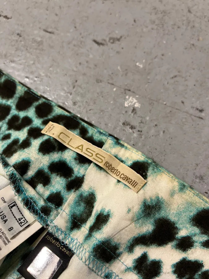 2000s Roberto Cavalli Leopard Print Madness Cozy Pants wDWrvSd 8