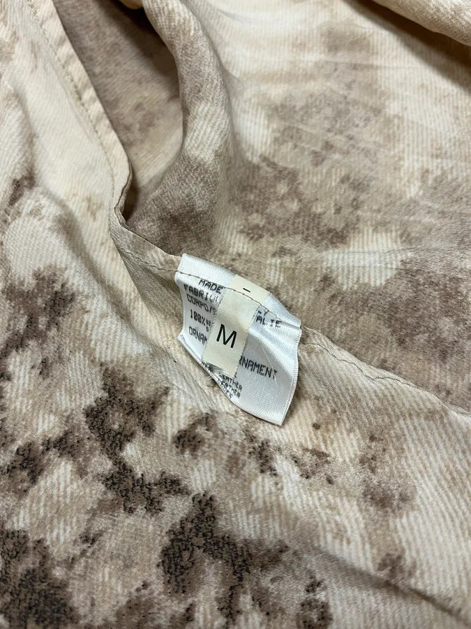 2000s Roberto Cavalli Leopard Raw Skirt (M) VpyrXAO 11