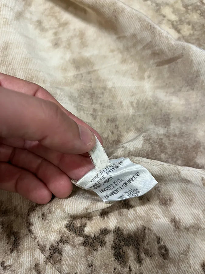 2000s Roberto Cavalli Leopard Raw Skirt (M) VpyrXAO 12